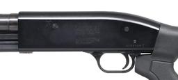 MOSSBERG MAVERICK 88 PUMP ACTION SHOTGUN.