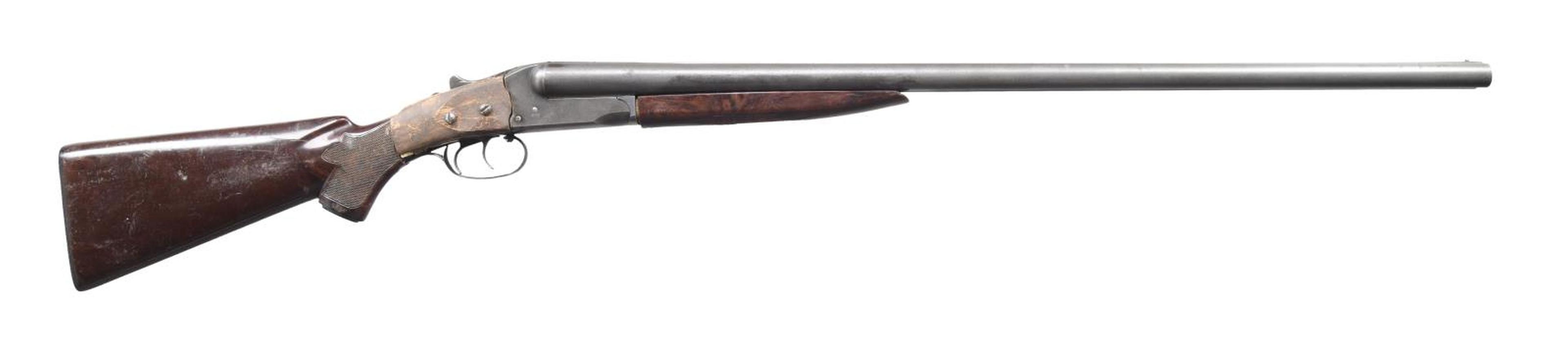 J.C. HIGGINS MODEL 101.7 SXS SHOTGUN.