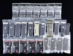 101 AR-15 MAGAZINES - 10 TO 40 ROUND CAPACITIES.