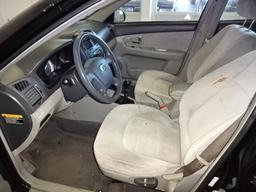 2007 KIA SPECTRA SEDAN 4 DOOR 2.0 2WD MANUAL