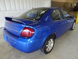 2005 DODGE NEON SEDAN 4 DOOR SXT 2.0 2WD AUTOMATIC