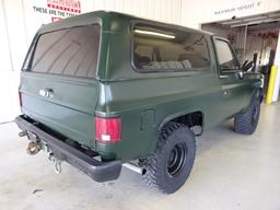 1986 CHEVROLET D10 UTILITY MILITARY 6.2 4WD AUTOMATIC