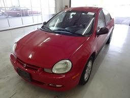 2002 DODGE NEON SEDAN 4 DOOR ES 2.0 2WD AUTOMATIC