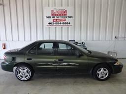 2000 CHEVROLET CAVALIER SEDAN 4 DOOR 2.2 2WD AUTOMATIC