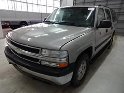 2004 CHEVROLET SUBURBAN WAGON 4 DOOR LS 5.3 4WD AUTOMATIC