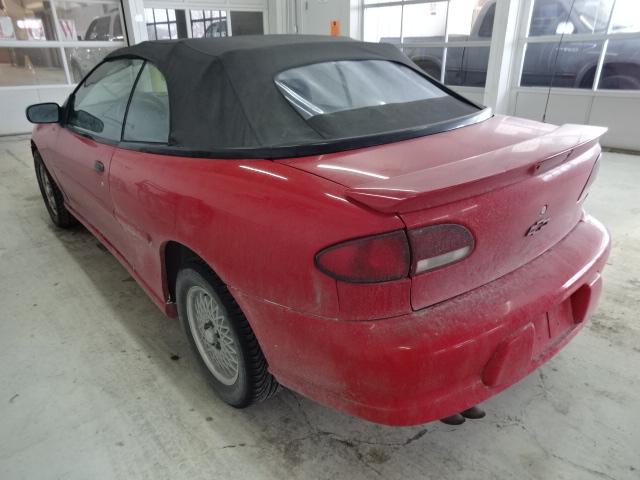 1998 CHEVROLET CAVALIER CONVERTIBLE Z24 2.4 2WD AUTOMATIC