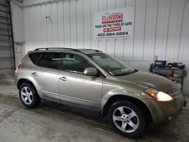 2005 NISSAN MURANO WAGON 4 DOOR SL 6 3.5L 2WD AUTOMATIC