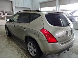 2005 NISSAN MURANO WAGON 4 DOOR SL 6 3.5L 2WD AUTOMATIC