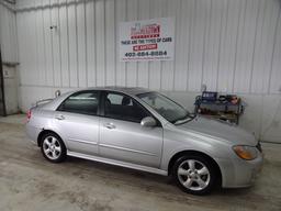 2008 KIA SPECTRA SEDAN 4 DOOR SX 4 2.0L MANUAL