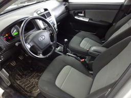 2008 KIA SPECTRA SEDAN 4 DOOR SX 4 2.0L MANUAL