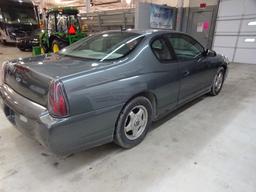 2005 CHEVROLET MONTE CARLO COUPE LS 6 3.4 2WD AUTOMATIC