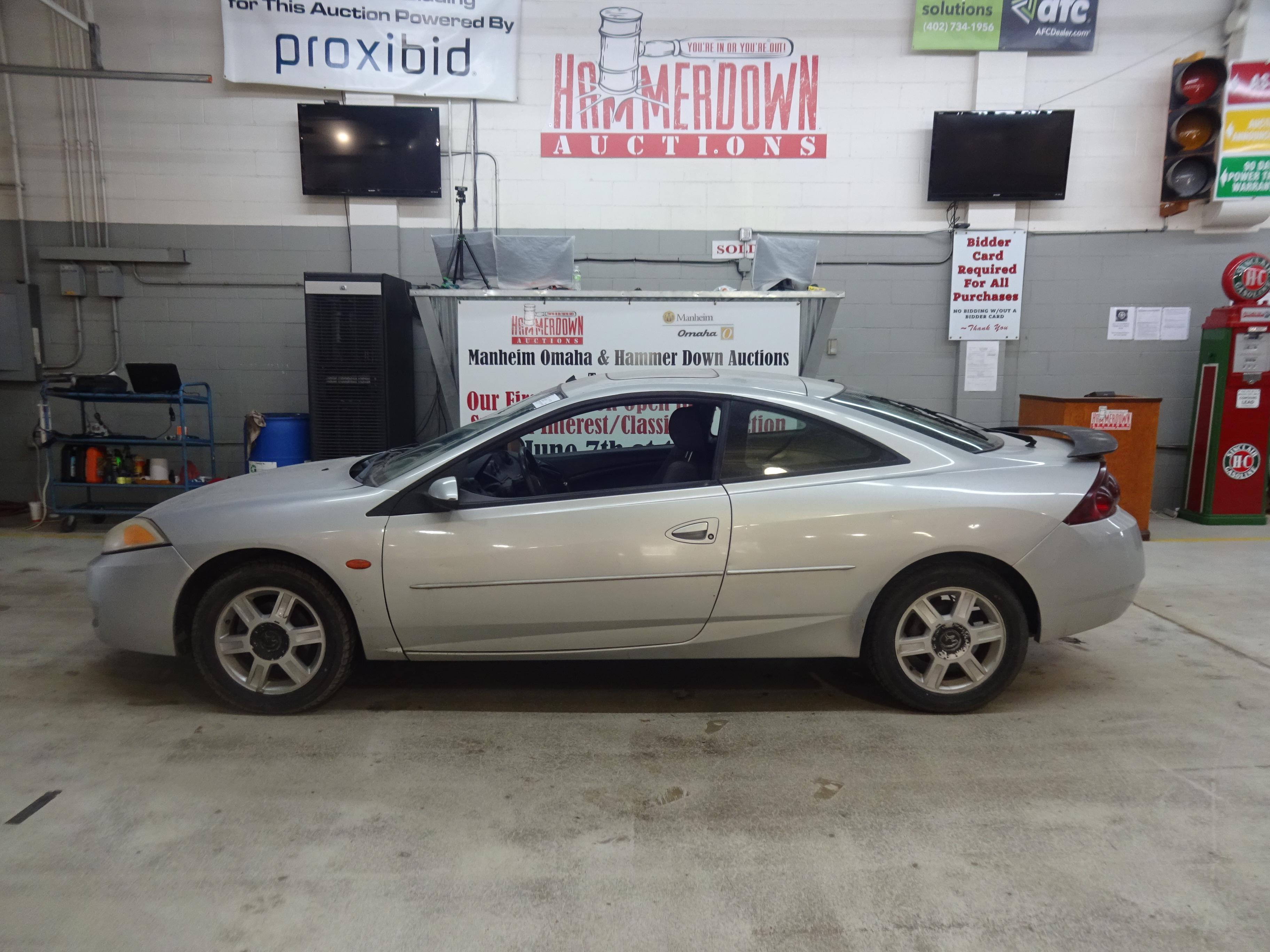 2001 MERCURY COUGAR 3 DOOR HATCH 6 2.5 2WD MANUAL