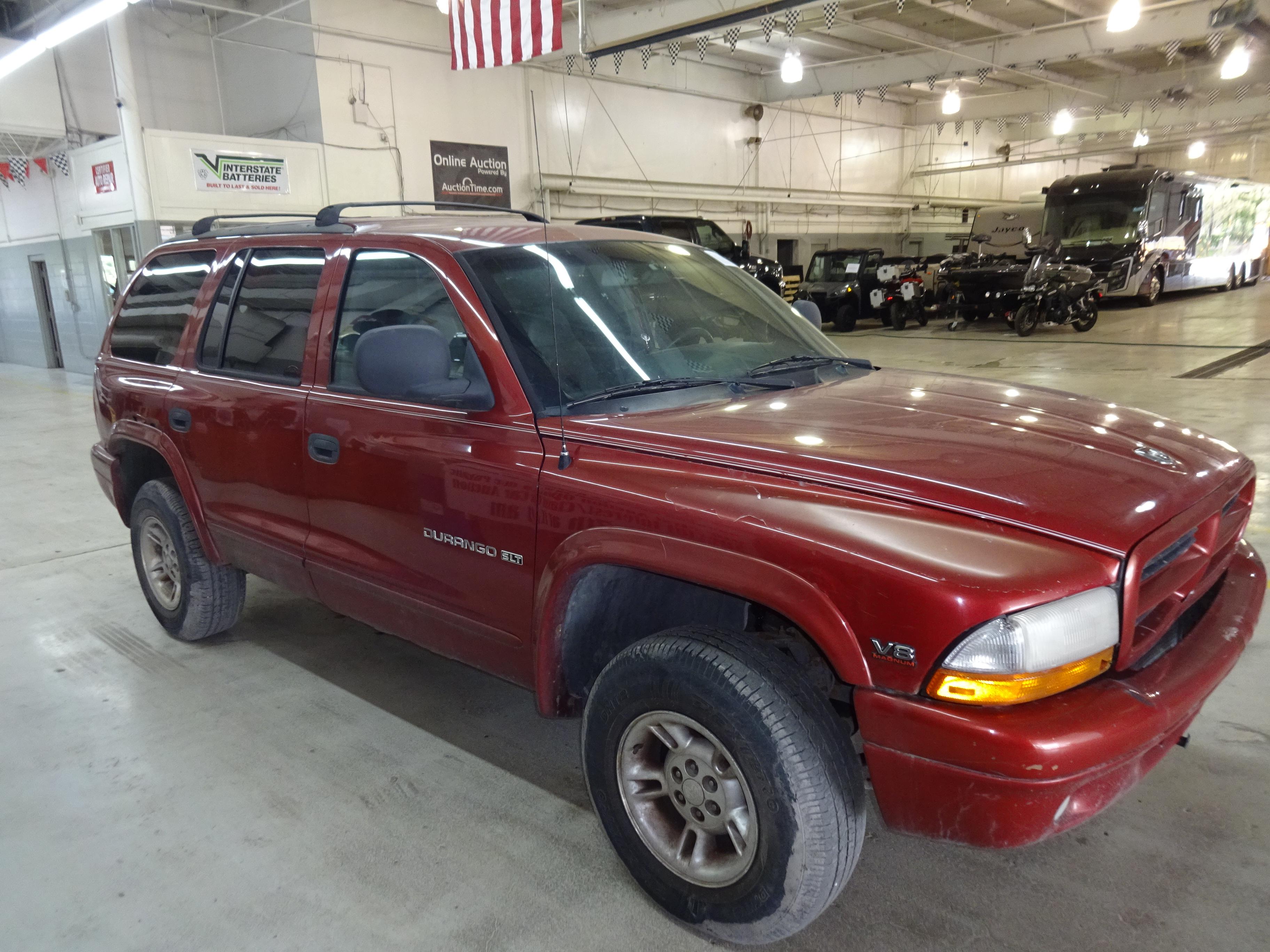 1999 DODGE DURANGO WAGON 4 DOOR SLT 8 5.9 4WD AUTOMATIC