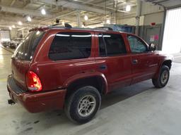 1999 DODGE DURANGO WAGON 4 DOOR SLT 8 5.9 4WD AUTOMATIC