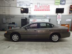 2003 CHEVROLET IMPALA SEDAN 4 DOOR 6 3.4 2WD AUTOMATIC