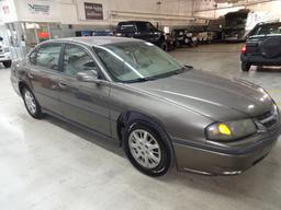 2003 CHEVROLET IMPALA SEDAN 4 DOOR 6 3.4 2WD AUTOMATIC