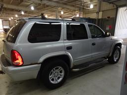 2002 DODGE DURANGO WAGON 4 DOOR SLT 8 4.7 4WD AUTOMATIC