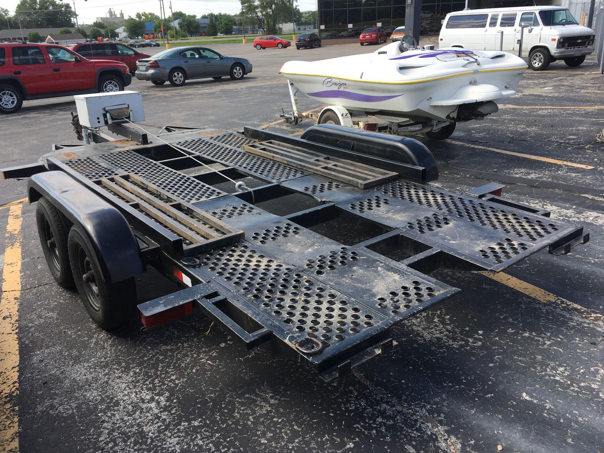 TILT BED TRAILER