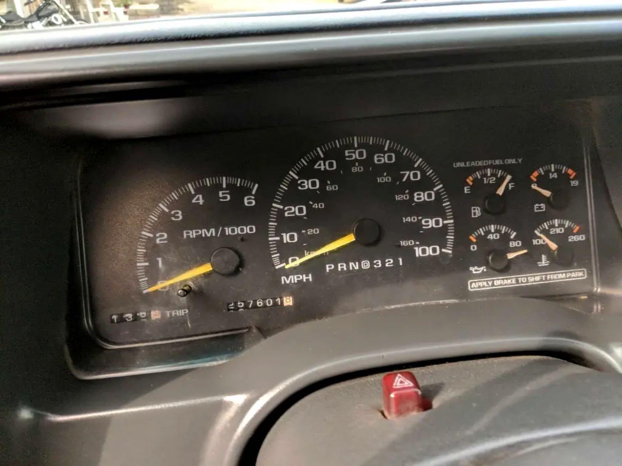 1998 CHEVROLET SILVERADO 1500