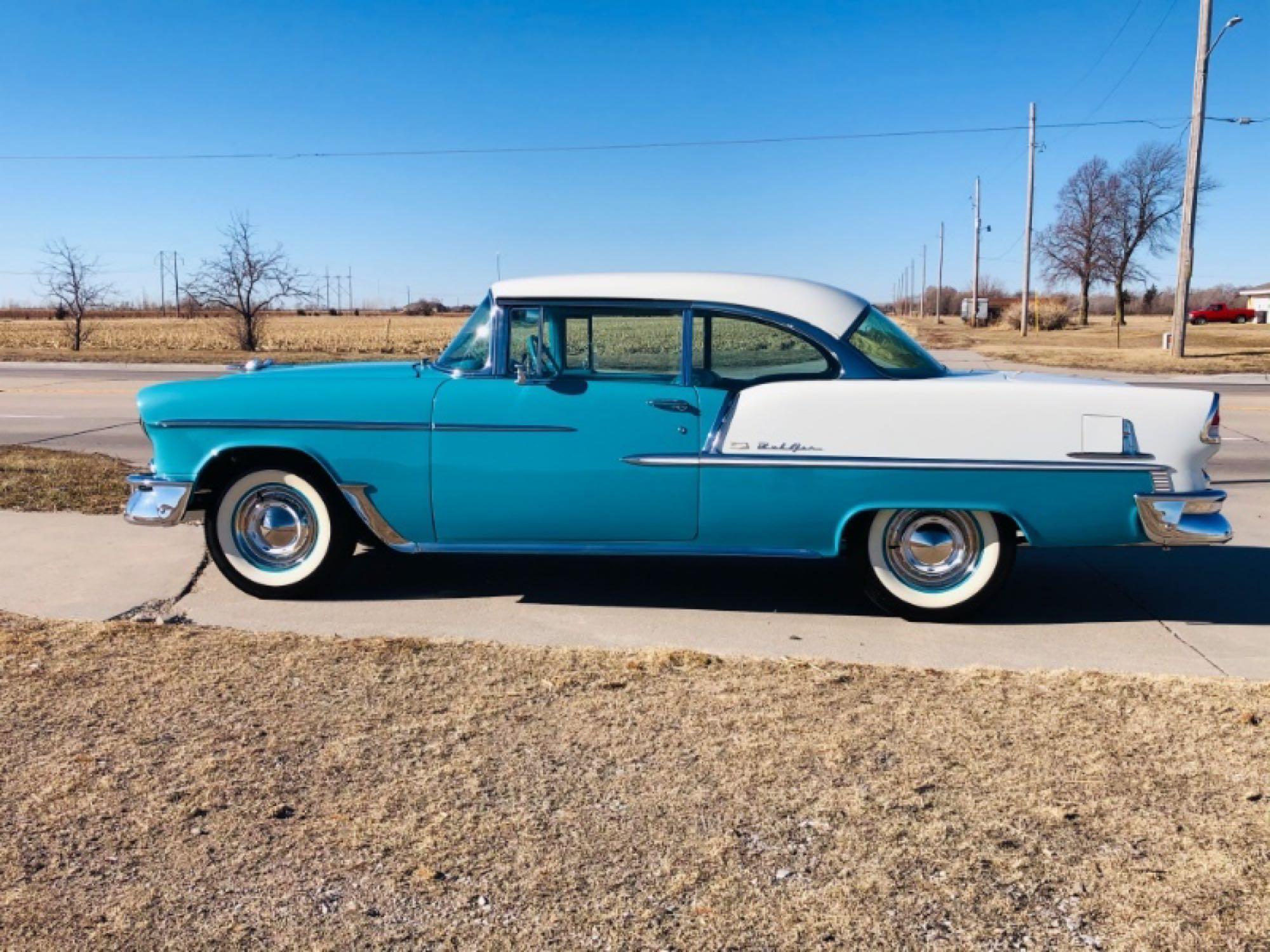 1955 CHEVROLET BEL AIR 2 DOOR HARD TOP *NO EXPENSE SPARED*