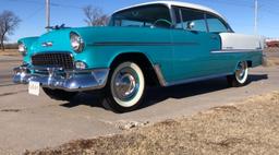 1955 CHEVROLET BEL AIR 2 DOOR HARD TOP *NO EXPENSE SPARED*