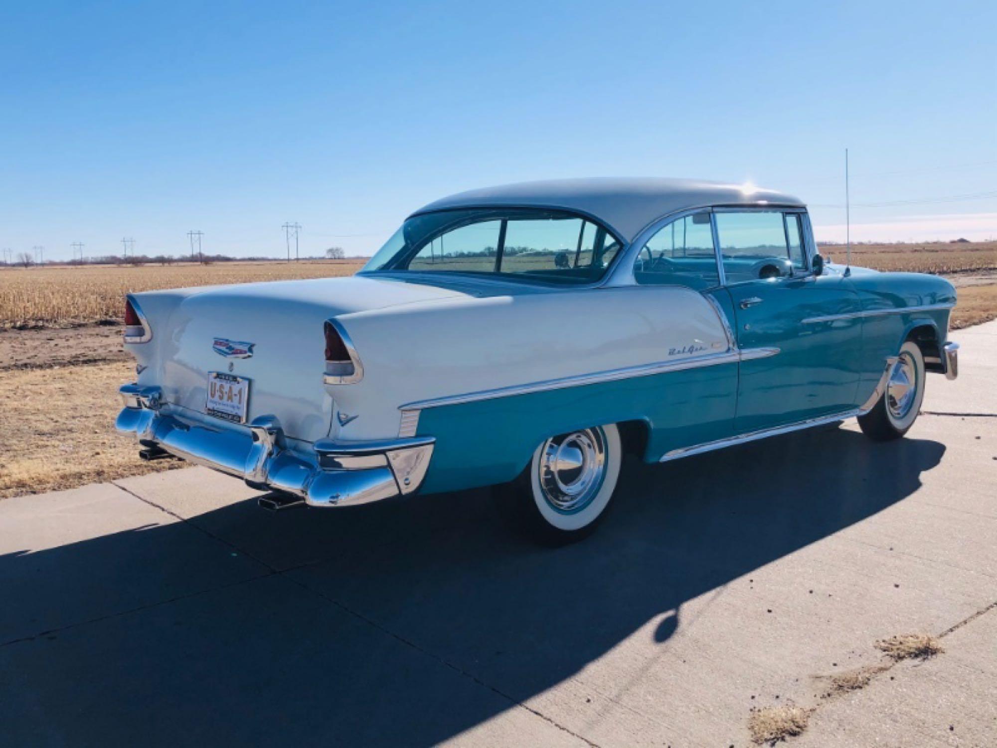 1955 CHEVROLET BEL AIR 2 DOOR HARD TOP *NO EXPENSE SPARED*