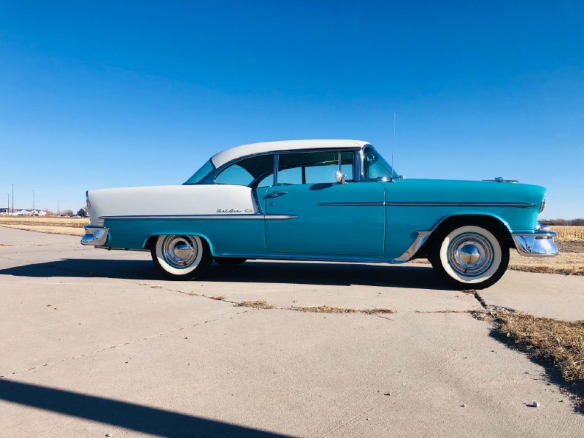 1955 CHEVROLET BEL AIR 2 DOOR HARD TOP *NO EXPENSE SPARED*