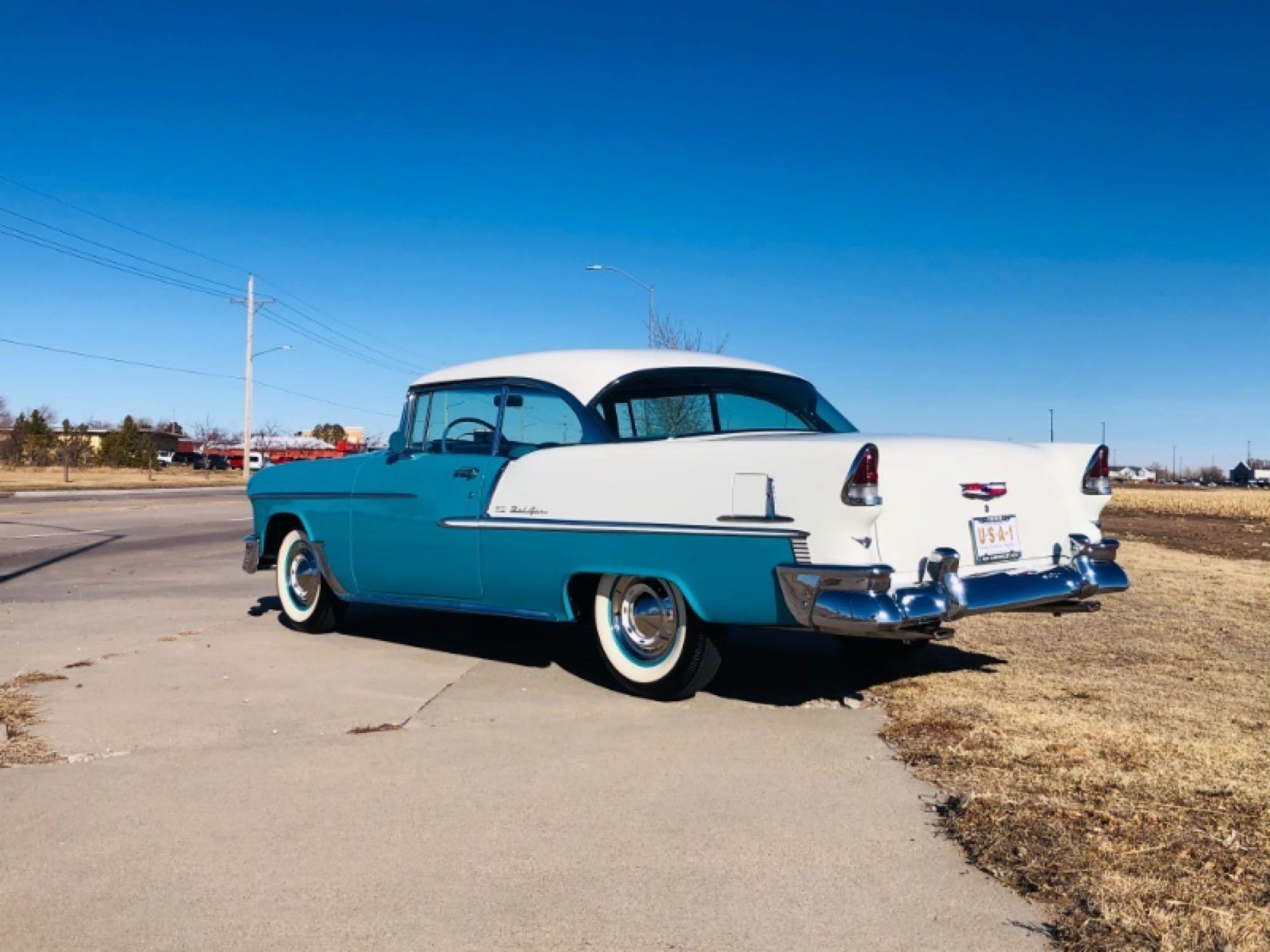 1955 CHEVROLET BEL AIR 2 DOOR HARD TOP *NO EXPENSE SPARED*