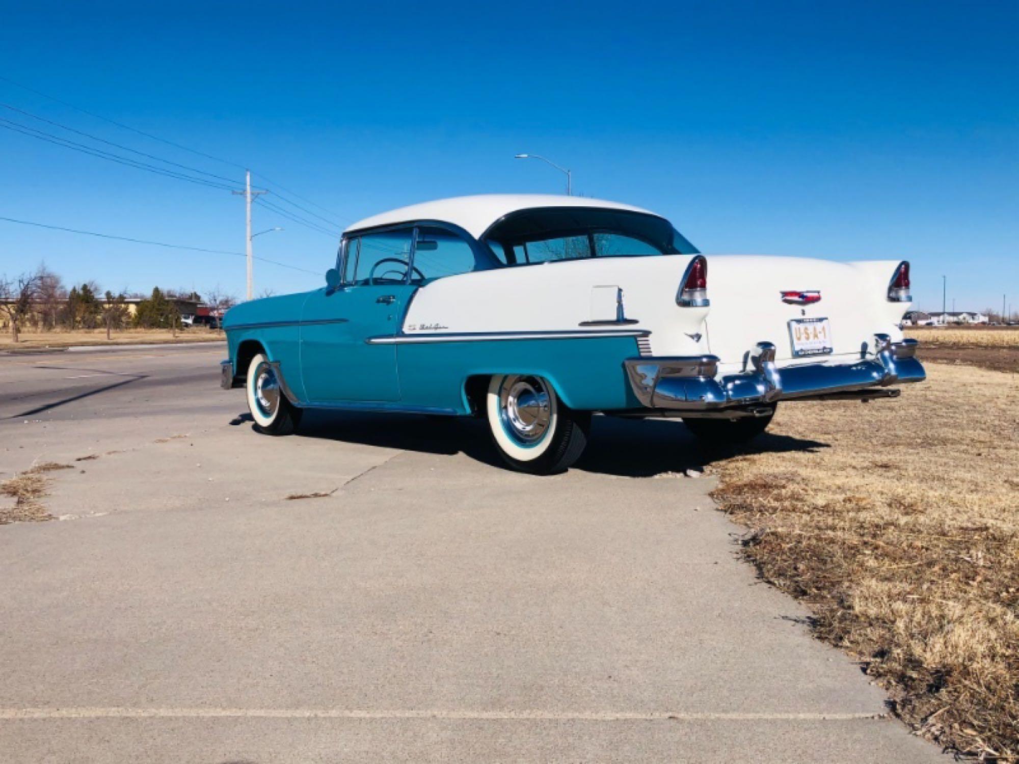 1955 CHEVROLET BEL AIR 2 DOOR HARD TOP *NO EXPENSE SPARED*