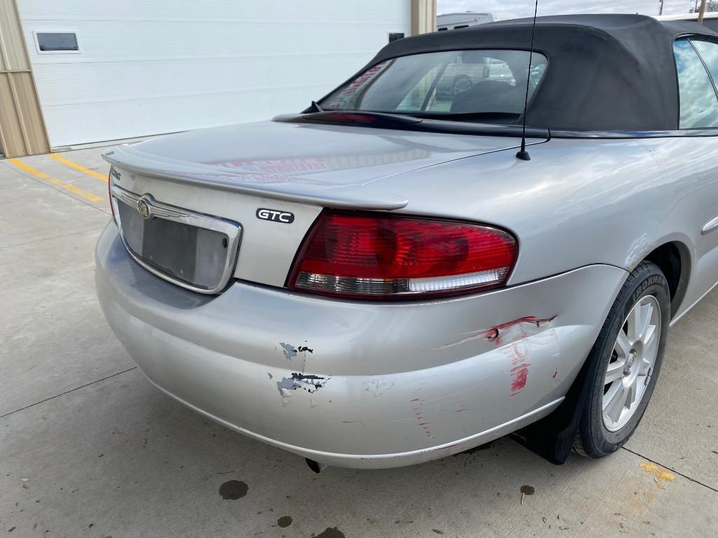 2006 CHRYSLER SEBRING GTC