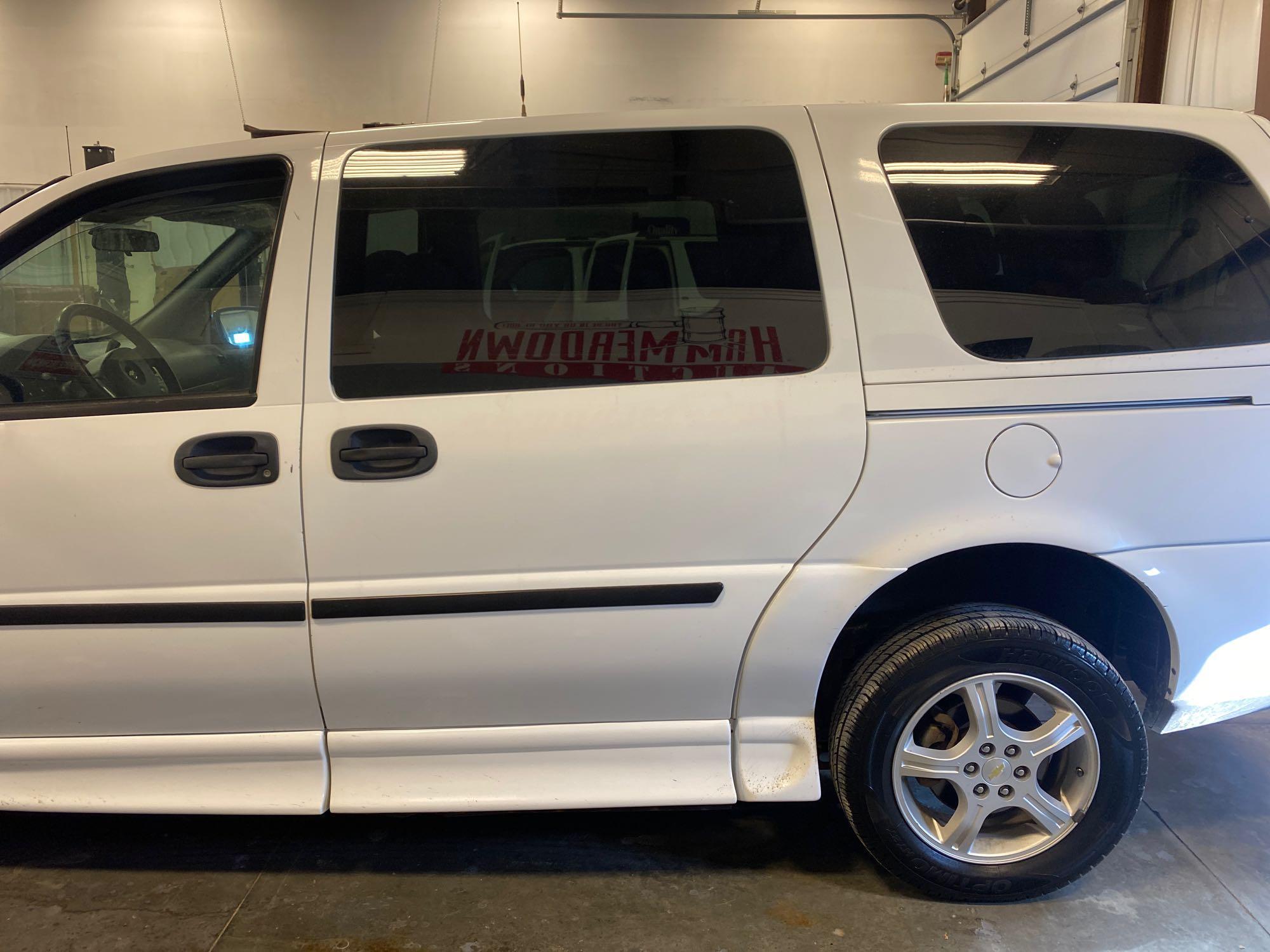 2008 CHEVROLET UPLANDER WHEELCHAIR VAN