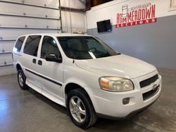 2008 CHEVROLET UPLANDER WHEELCHAIR VAN