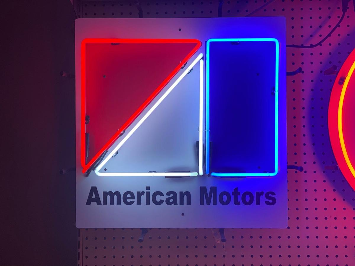 AMC AMERICAN MOTORS NEON SIGN