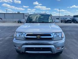 1999 TOYOTA 4 RUNNER LIMITED *NO RESERVE*