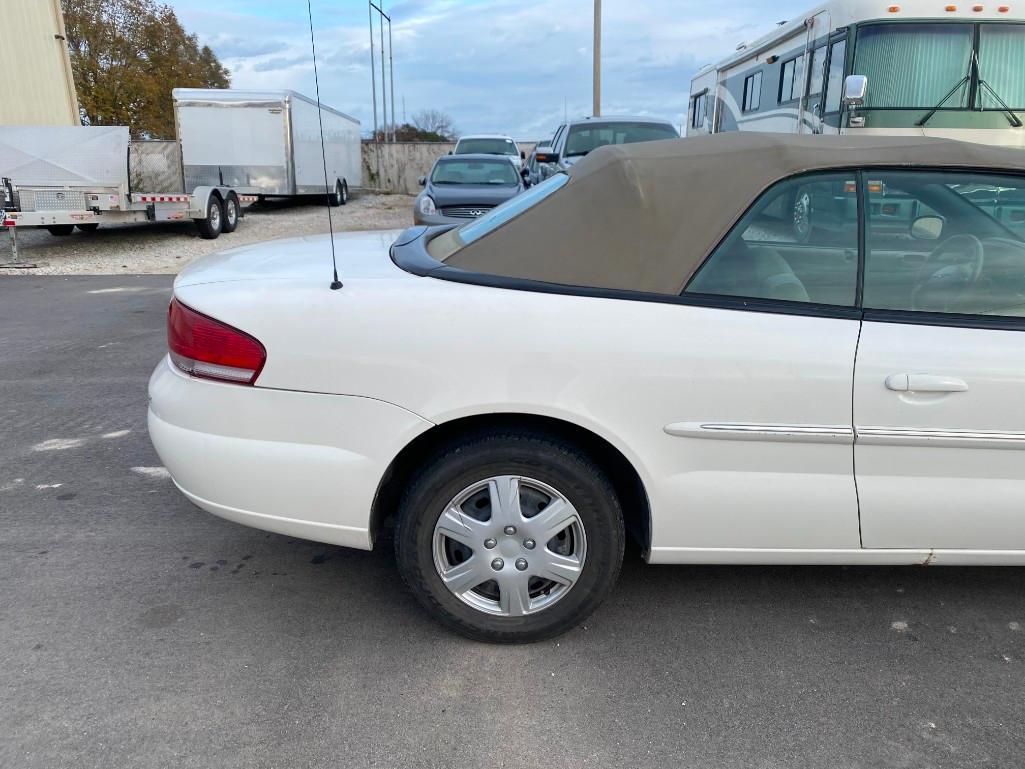 2001 CHRYSLER SEBRING LX