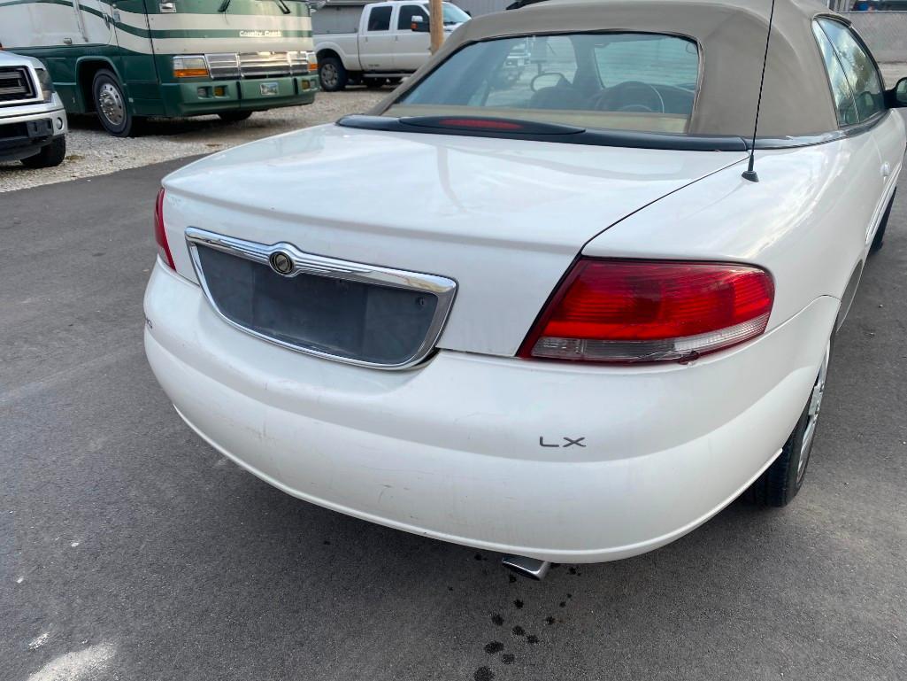 2001 CHRYSLER SEBRING LX