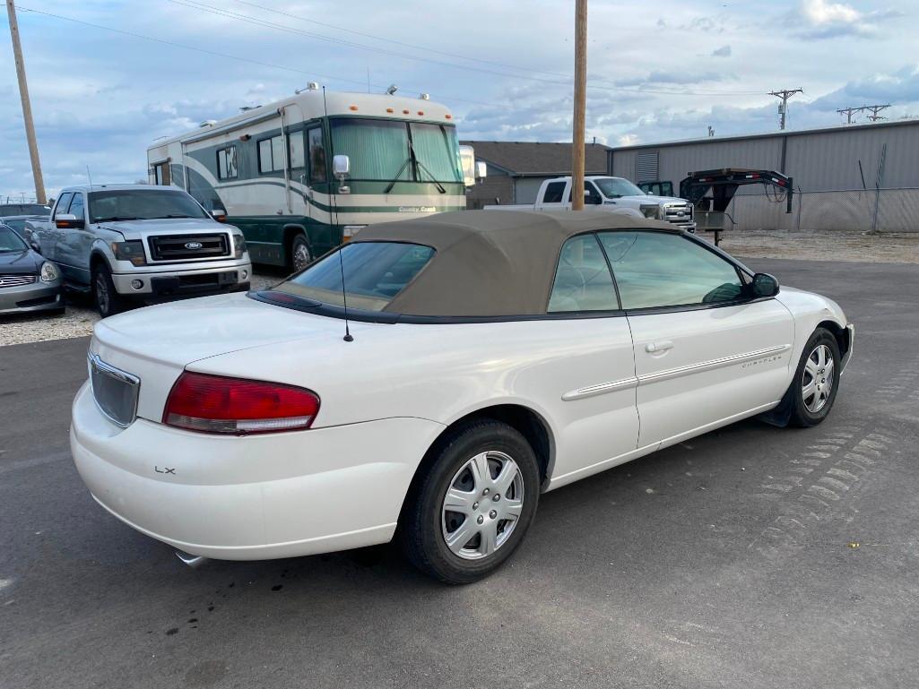 2001 CHRYSLER SEBRING LX