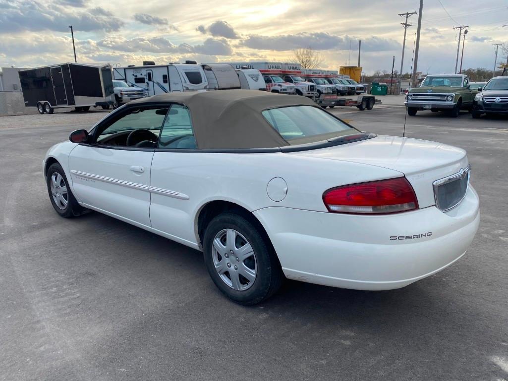 2001 CHRYSLER SEBRING LX