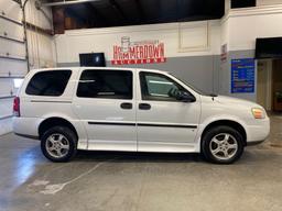 2008 CHEVROLET UPLANDER WHEELCHAIR VAN