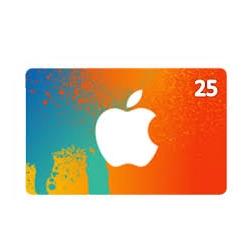 $25 iTunes Gift Card