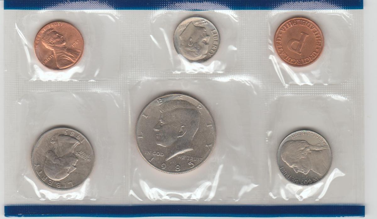 1985P U.S. MINT SET