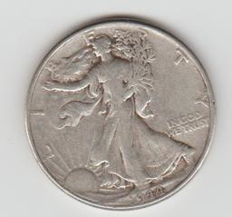 1944P SILVER WALKING LIBERTY HALF DOLLAR