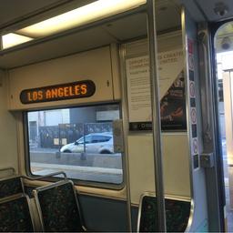 Los Angeles Metro Train Cars Nippon Sharyo 76 Seat