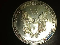 1995 1 oz. Silver American Eagle BU