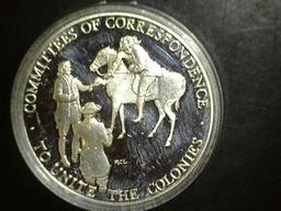 1973 Silver American Revolution Bicentennial Medal