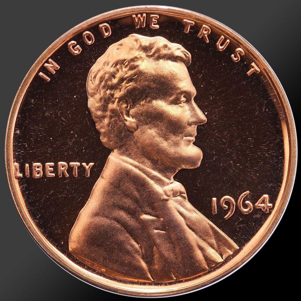 1964 Lincoln Cent Penny Gem Proof Coin!