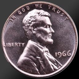 1966 Lincoln Cent Penny Gem SMS Coin!