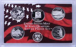 2008 90% Silver Washington State Quarters Set Gem Proof Coins!