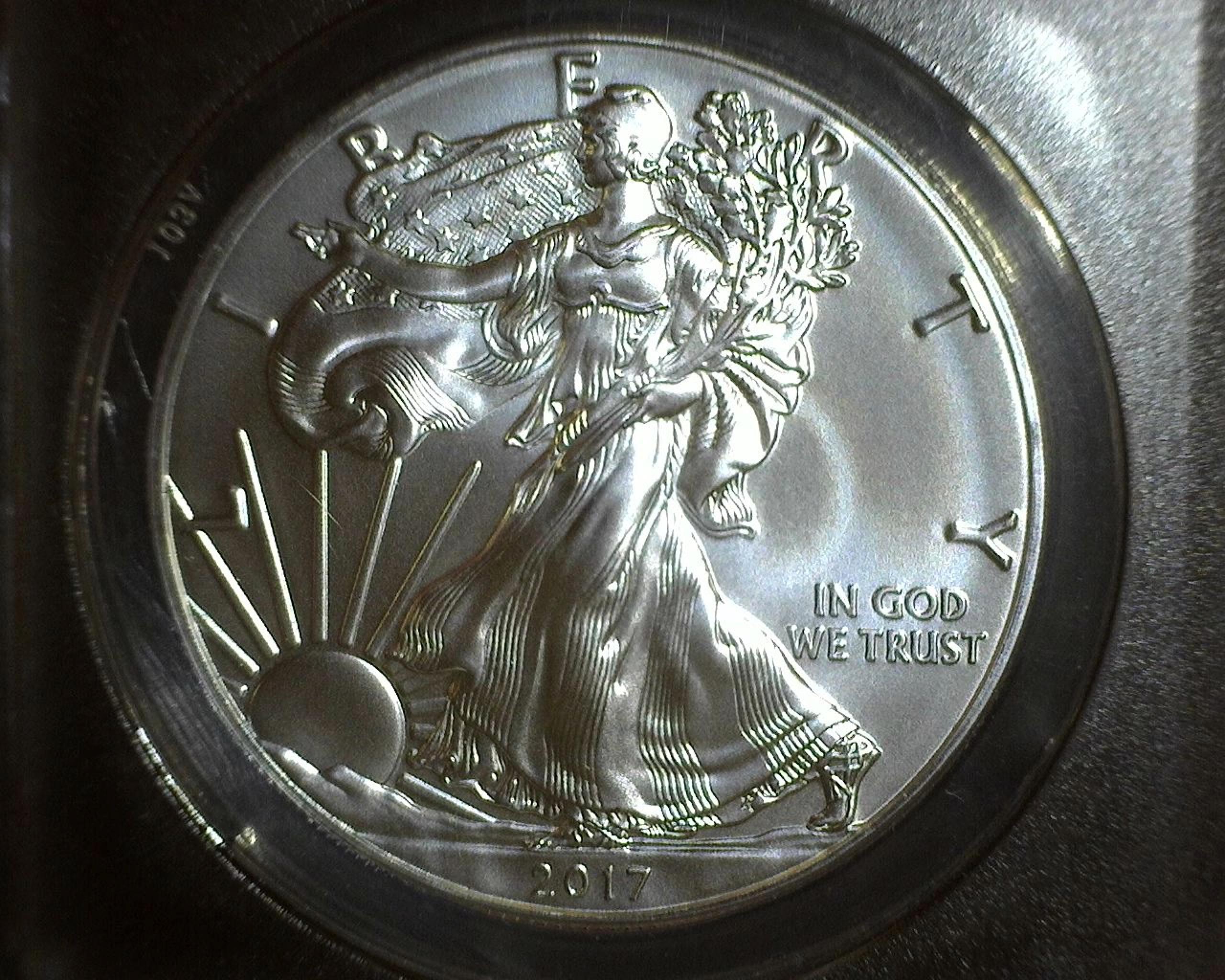 2017 1 oz. Silver American Eagle MS 70 ANACS