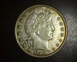 1902 Barber Half Dollar CH AU